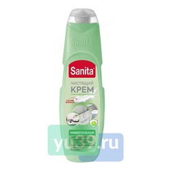 Средство чистящее универсальное Sanita крем Универсал  Зеленый чай и лайм 600 г