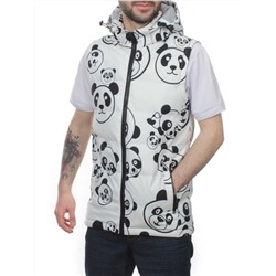 2120 WHITE Жилет мужской (100 гр. синтепон)