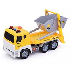 Машина "Спецтехника" на батарейках, в коробке 1:12