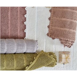 Ванный Коврик 50x80 см Пудра Kamilla 50x80cm Paspas Pudra - EcoCotton