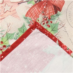 Скатерть новогодняя «Этель. Новогоднее настроение», 147×180 см,100% хлопок, саржа 190 г/м², с ГМВО