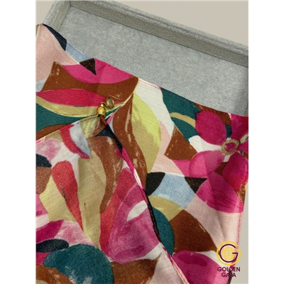 Платок на шею с украшением Артикул 2455/27