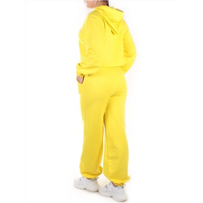 Y316 YELLOW Спортивный костюм женский (100% хлопок)