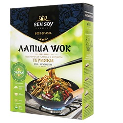 "WOK по-японски": Лапша пшеничная UDON, с соусом TERYAKI