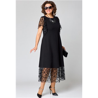 Платье EVA GRANT 7225А черный