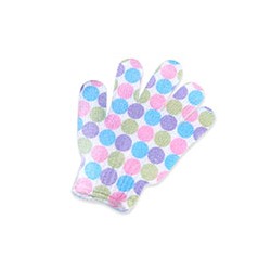 Мочалка «Перчатка» для мытья тела, нейлон, 19х15см