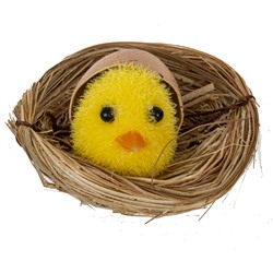 GAEM Набор из 6 изделий декоративных "Гнездо пасхальное" (6*5*4), L17 W11,5 H4 см