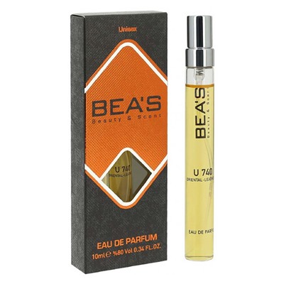 Парфюм Beas Memo Paris Italian Leather unisex U740 10 ml, Парфюм унисекс Beas U740 создан по мотивам аромата Memo Paris Italian Leather