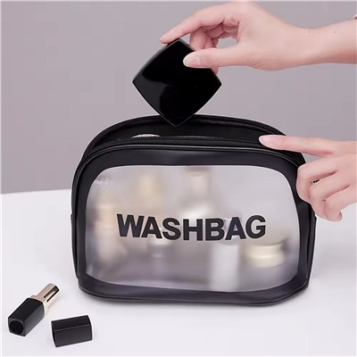 Kristaller Косметичка Washbag crescent, чёрный