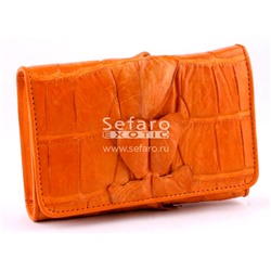 Кошелек женский из кожи крокодила