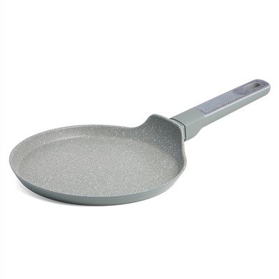 СКОВОРОДА БЛИННАЯ С АНТИПРИГАРНЫМ ПОКРЫТИЕМ PFLUON MARBLE, 22*4,3 СМ