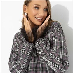 Платье комбинированное с сеткой, Вне формата (эталон)