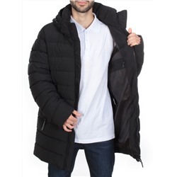 4012-L BLACK Куртка мужская зимняя ROMADA (200 гр. био-пух)