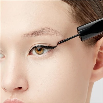 Provoc Жидкая подводка для глаз с роликом / Eyeliner Wheel 02 Shiny Black, черный глянцевый