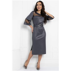 Платье Ночной мотылек (графит) П12750-18М