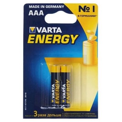 Элемент питания LRO3 VARTA  2BL ENERGY 4103