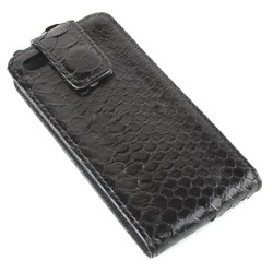 Чехол раскладной для iPhone 5 из кожи питона