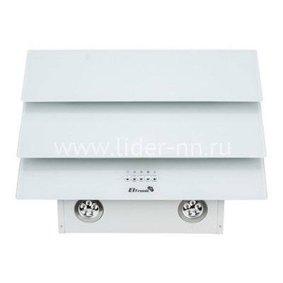 Вытяжка кухонная ELTRONIC наклонная (77-24) белая