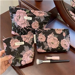 Brand capacious cosmetic bag, handheld pencil case, organizer bag, small clutch bag, liner, new collection
