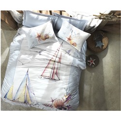 Комплект Постельного Белья Евро 2 сп. Ранфорс Maritime - cotton box