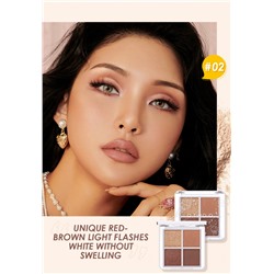 Тени O.TWO.O 4 Color Ice Elves Freeze Makeup Eyeshadow №02 8g