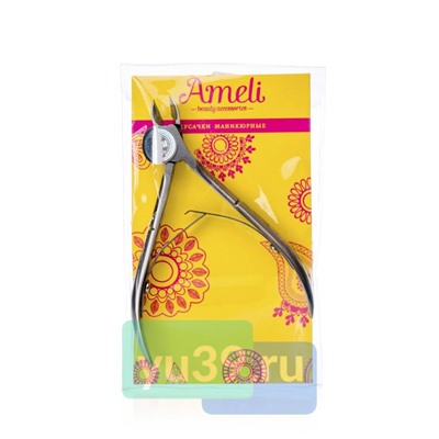 Кусачки маникюрные Ameli стальные 2 пружины