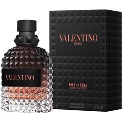 Valentino Uomo Born In Roma Eau de Toilette Spray Coral Fantasy Туалетная вода-спрей, 100мл