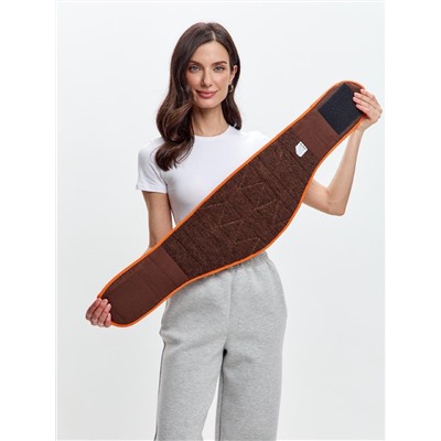 Пояс-корсет согревающий из верблюжьей шерсти с магнитными вставками и медной нитью