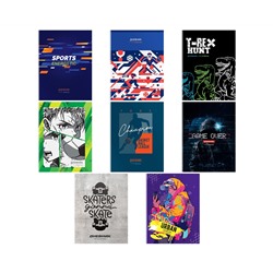 Дневник 1-11 кл. 40л. на скобе BG "Mix-8, Мальчики"