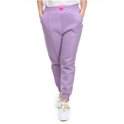 07 LILAC Брюки спортивные женские на флисе (100% хлопок) 7986