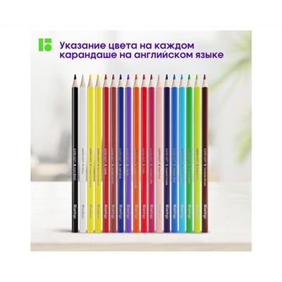 Карандаши цветные Berlingo "SuperSoft. Жил-был кот", 18цв., трехгран., заточен., картон, европодвес