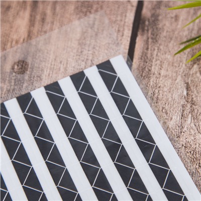 Наклейки-уголки "Classic", black-white