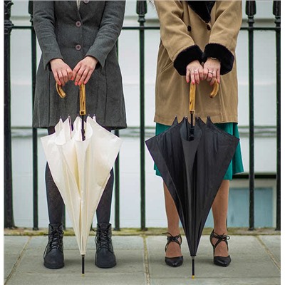 G807-050 Cream (Бежевый) Зонт женский трость Fulton