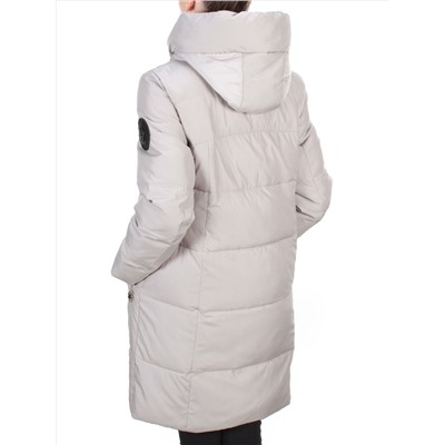 8966 LIGHT GRAY  Пальто зимнее женское CLOUD LAG CAT (200 гр. холлофайбер)