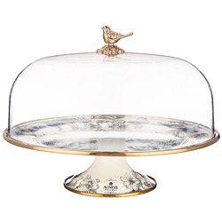 ТОРТОВНИЦА AGNESS С КРЫШКОЙ, СЕРИЯ ЯБЛОНЕВЫЙ САД, ДИА.30СМ