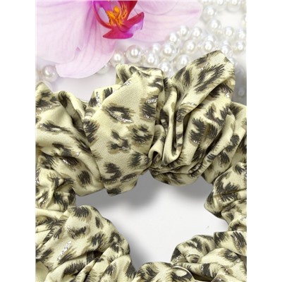 Резинка для волос объемная леопардовая Арт:Р17А/003