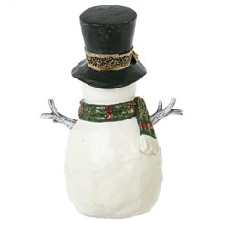 GAEM Фигурка декоративная "Снеговик", L18 W13 H25,5 см