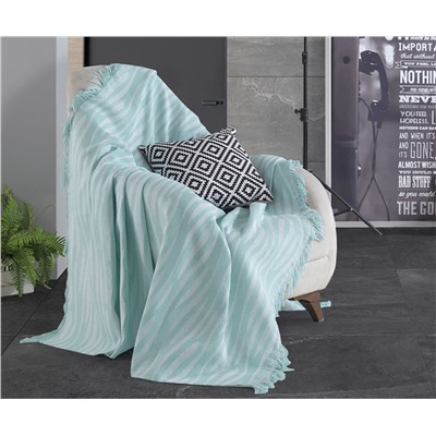 Накидка на Диван 170x220 см. 100% Хлопок Keten Verda SuYeşili