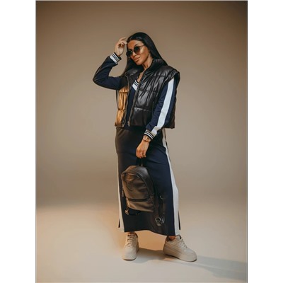 Платье Дебора синий Лт