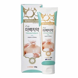 Hanil Зубная паста отбеливающая / Refresh & Clean Dental Clean Whitening toothpaste, 120 г