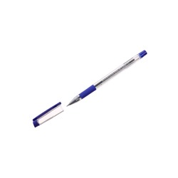 Ручка шариковая ErichKrause ULTRA-30 Gold Stick&Grip Classic, 0.7 мм, резиновый держатель, ультра, синяя