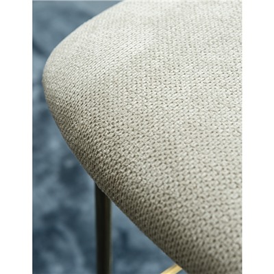 Стул барный Eirill, шенилл, серый