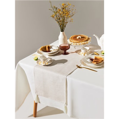 Дорожка SL HOME Direction 40×142+/-3 см, лён 100%, плотность 180 г/м²