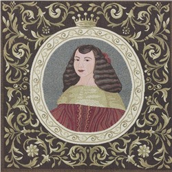 Графиня Купон 43х43 см Бельгия 2413290