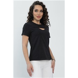 Футболка Дорис (черная) Б13352-50М
