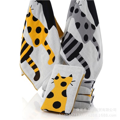 Gauze creative towel for beloved for face washing, quick dry, wholesale