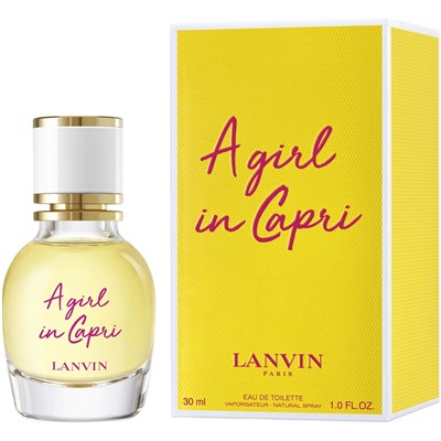 LANVIN A GIRL in CAPRI lady 30ml edt