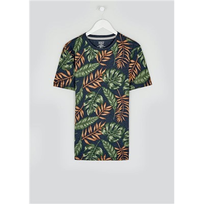 Morley Leaf Print T-Shirt