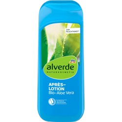 alverde NATURKOSMETIK After Sun Lotion Лосьон после загара с органическим алоэ вера, 200мл