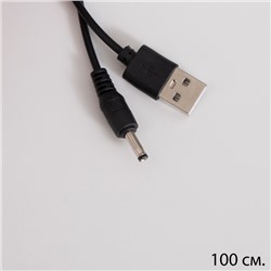 Фигурка светящаяся колба RISALUX «Паук с розой», LED-ночник, 1.5 Вт, 3×AAA, чёрный, USB, 11×11×21 см